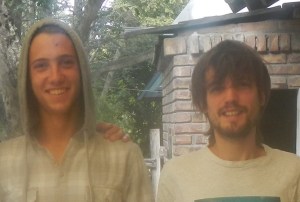 Some Argentineans, smiling.