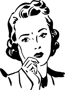 Source: http://openclipart.org/detail/181754/worried-woman-by-liftarn-181754